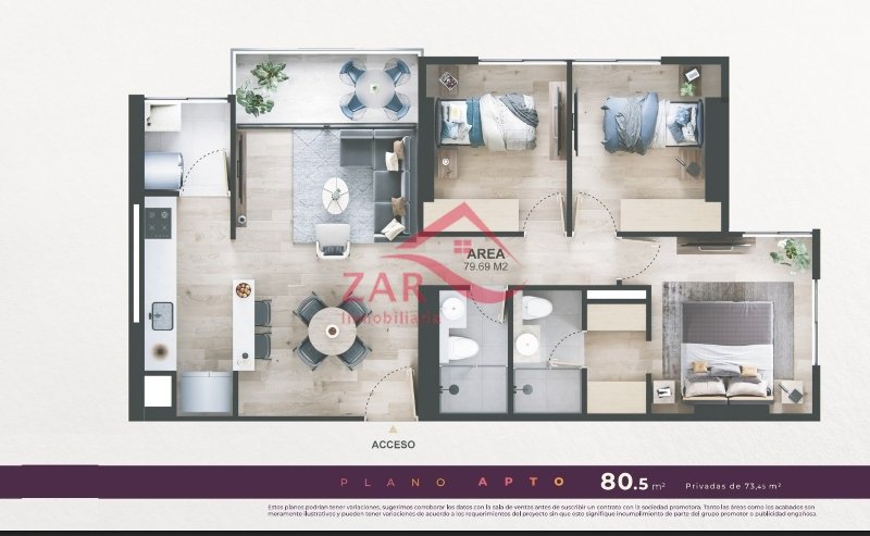 Foto de Apartamento en venta El Carmelo Sabaneta — foto 12